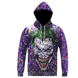 joker anime 3d printed hoodie 2xs to 4xl