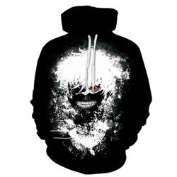 tokyo ghoul anime 3d printed hoodie 2xs to 4xl