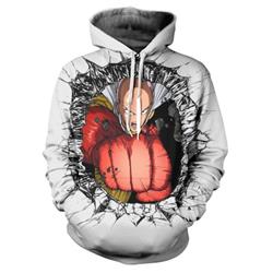 one punch man anime 3d printed hoodie 2xs to 4xl