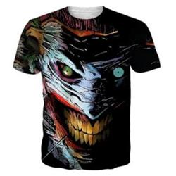 joker anime 3d printed tshirt 2xs to 4xl