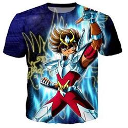 saint seiya anime 3d printed tshirt 2xs to 4xl