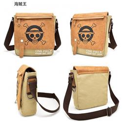 One Piece Full color PU canvas bag shoulder bag Messenger bag 25X7X28CM 0.5KG