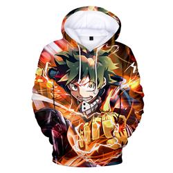 my hero academia anime 3d printed hoodie 2xs to 4xl