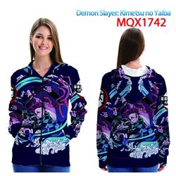 demon slayer anime 3d printed hoodie 2xs to 4xl