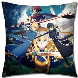 Sword Art Online Double-sided full color pillow cushion 45X45CM-d5-285