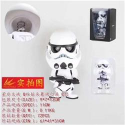 Star Wars Q version The storm troops Boxed Figure Decoration Model 11CM 0.11KG Color box size:9X7X13CM a box of 72