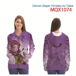 demon slayer anime 3d printed hoodie 2xs to 4XL