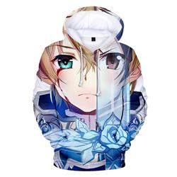 sword art online anime 3d printed hoodie 2xs to 4XL