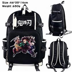 Demon Slayer Kimets Anime Backpack Student Backpack School Bag 46X35X14CM 650G