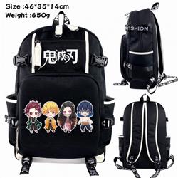 Demon Slayer Kimets Anime Backpack Student Backpack School Bag 46X35X14CM 650G