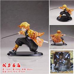 Demon Slayer Kimets Agatsuma Zenitsu Boxed Figure Decoration Model 0.45KG Color box size:20.6X16.6X18.5CM a box of 36