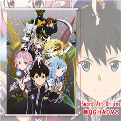 sword art online anime wallscroll 60*90cm