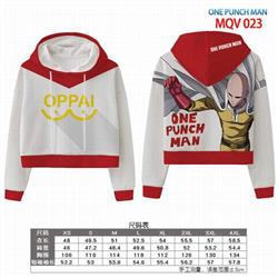 One Punch Man Full color printed hooded pullover sweater 8 sizes from XS to 4XL MQV 023