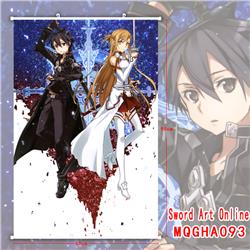 sword art online anime wallscroll 60*90cm