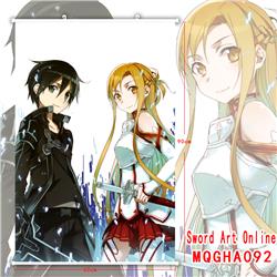 sword art online anime wallscroll 60*90cm