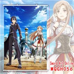 sword art online anime wallscroll 60*90cm