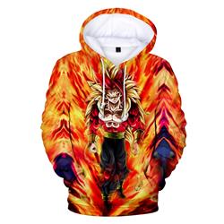 dragon ball anime 3d printed hoodie 2xs to 4xl