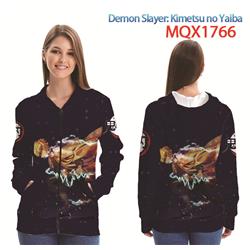 demon slayer anime 3d printed hoodie 2xs to 4xl