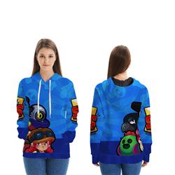 Brawl Stars 3d printed hoodie 2xs to 4xl