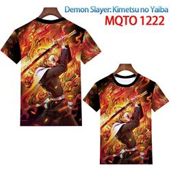demon slayer anime 3d printed tshirt 2xs to 4xl