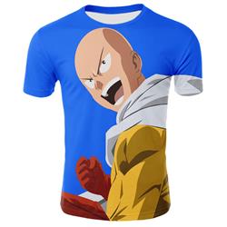 one punch man anime 3d printed tshirt 2xs to 4xl