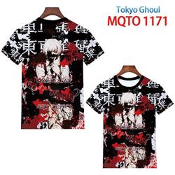 tokyo ghoul anime 3d printed tshirt 2xs to 4xl