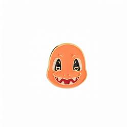 Pokemon Charmander Badge brooch 1.8X2CM 4.9G a set price for 12 pcs