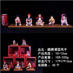 Slam Dunk Boxed Figure Decoration Model 10-12CM 105-225G Color box size:17X17X13CM