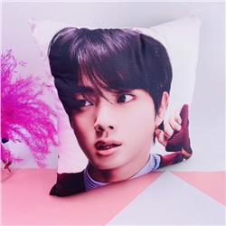 BTS JIN Square pillow humanoid cushion cushion 40X40CM 320G