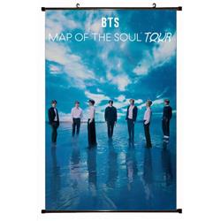 BTS Plastic pole cloth painting Wall Scroll 60X90CM preorder 3 days BS-768