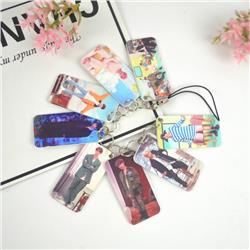 BTS Keychain pendant Hanging chain a set price for 5 pcs