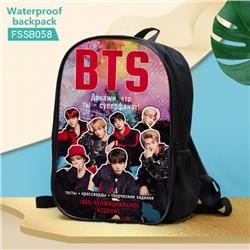 BTS Waterproof Backpack 30X17X40CM 0.5KG-FSSB058