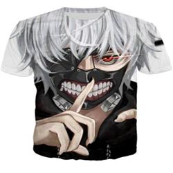 tokyo ghoul anime 3d printed tshirt 2xs to 4xl