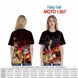 Fairy Tail Full color short sleeve t-shirt 9 sizes from 2XS to 4XL MQTO-1367