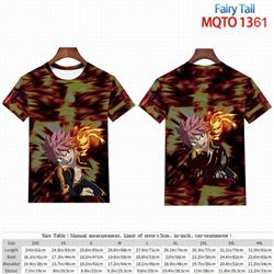 Fairy Tail Full color short sleeve t-shirt 9 sizes from 2XS to 4XL MQTO-1361