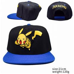 Pokemon Pikachu Blue Black Baseball cap Hat