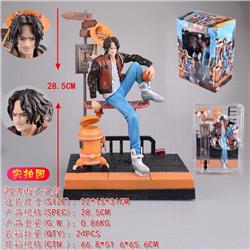 One Piece GK Portgas·D· Ace Boxed Figure Decoration Model 28.5CM 0.86KG a box of 24