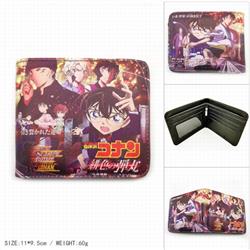 Conan Short color picture two fold wallet 11X9.5CM 60G-HK-597