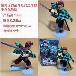 Demon Slayer Kimets Kamado Tanjirou Boxed Figure Decoration Model 15CM 0.28KG