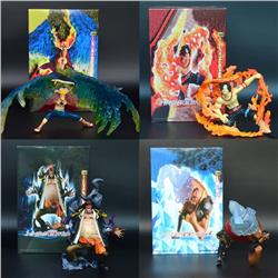 One Piece anime figures set(4pcs a set)