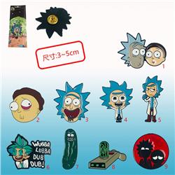 rick and morty anime pin price for 1 pcs