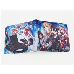 sword art online anime wallet