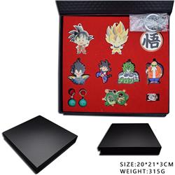 dragon ball anime pin set