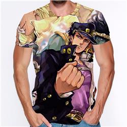 jojos bizarre adventure anime 3d printed tshirt