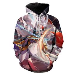 inuyasha anime 3d printed hoodie