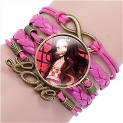 demon slayer anime bracelet