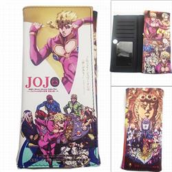 JoJos Bizarre Adventure long magnetic buckle wallet PK030