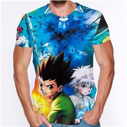 hunter hunter anime 3d printed tshirt