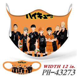 haikyuu anime 3d printed mask