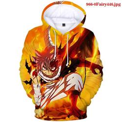 fairy tail 3d printed anime hoodie